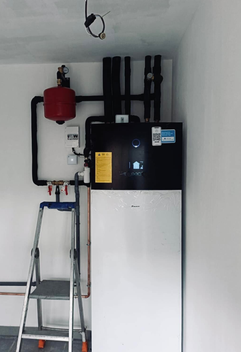 Réalisation pompe à chaleur air/eau DAIKIN Pas-de-Calais — Installation 4