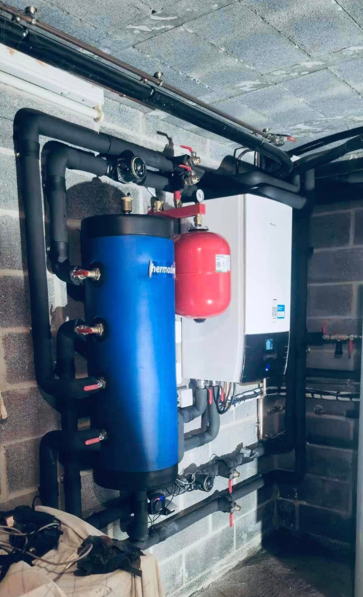 Réalisation pompe à chaleur air/eau DAIKIN Pas-de-Calais — Installation 6
